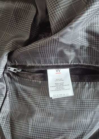 Vakko W Collection %100 Süet Deri Ceket - Görsel 2