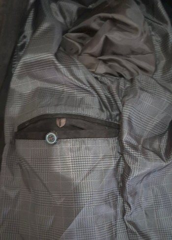 Vakko W Collection %100 Süet Deri Ceket - Görsel 6