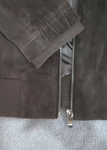 Vakko W Collection %100 Süet Deri Ceket - Görsel 5