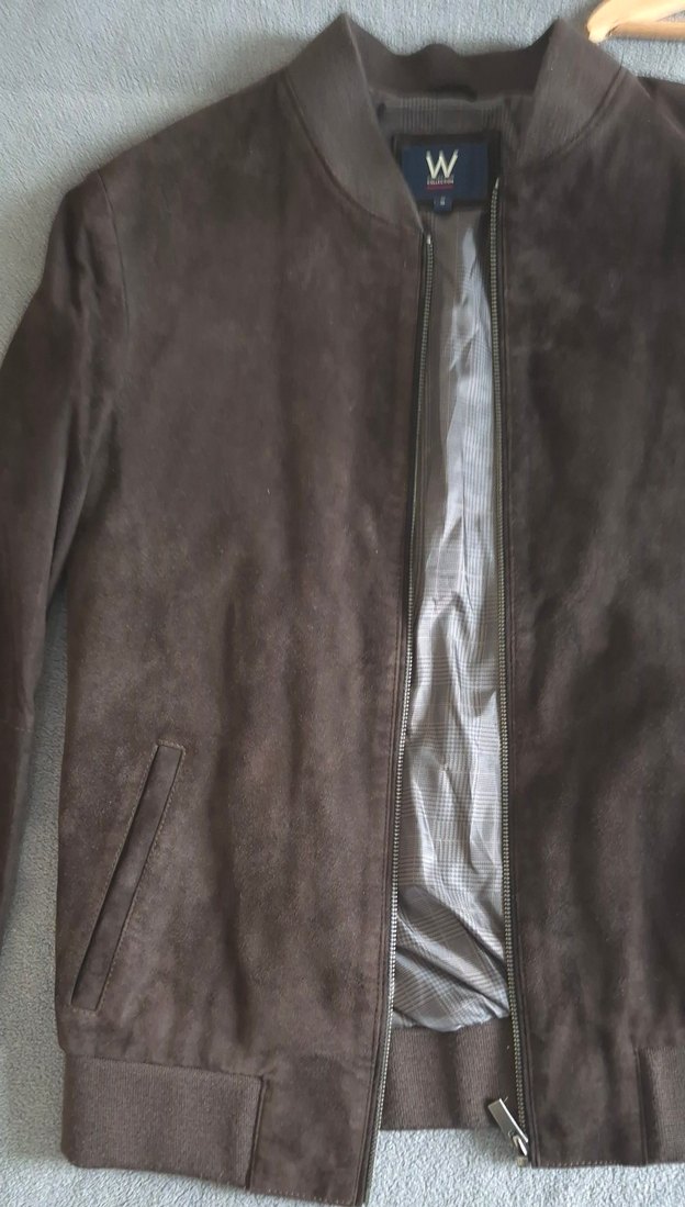 Vakko W Collection %100 Süet Deri Ceket - Görsel 4