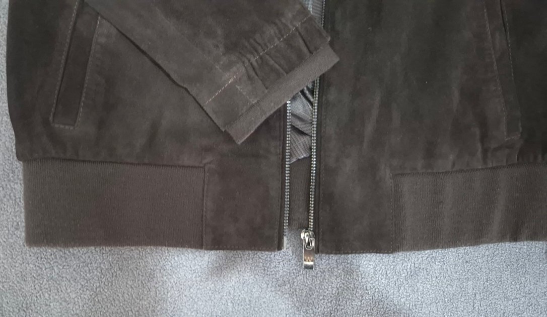 Vakko W Collection %100 Süet Deri Ceket - Görsel 5