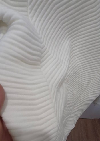 Zara Örgü Desenli Sweatshirt - Görsel 3