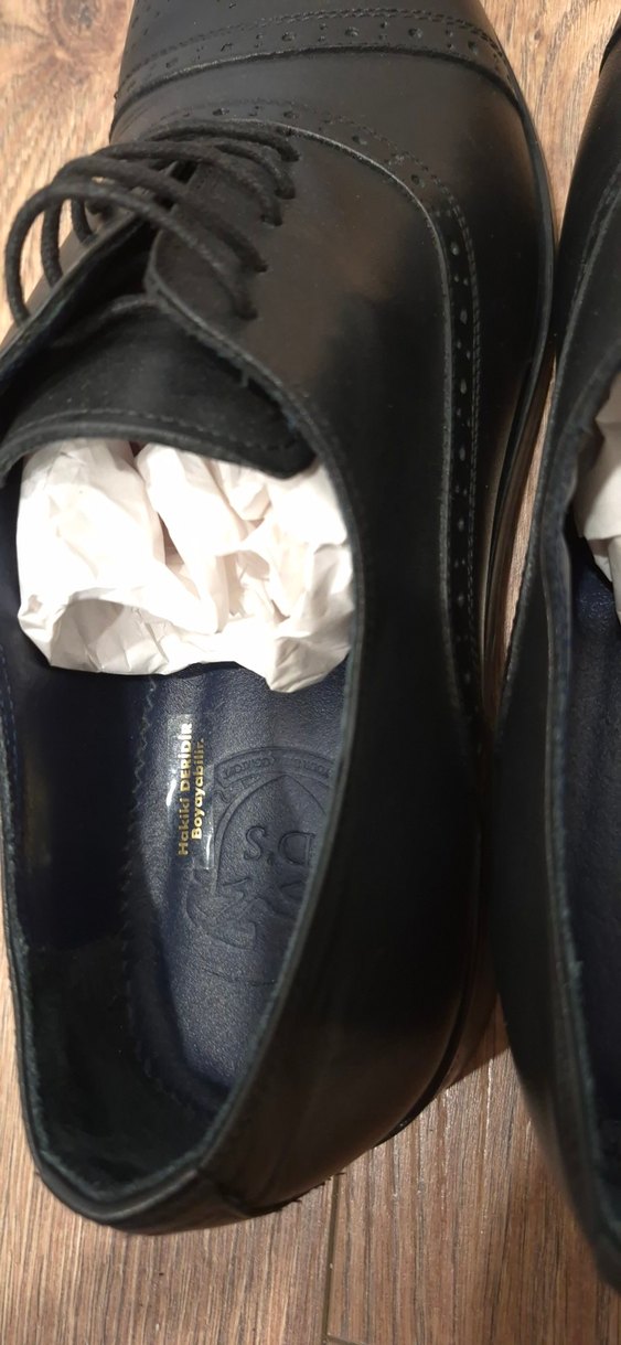 SIFIR DS DAMAT HAKİKİ DERİ AYAKKABI - Görsel 5