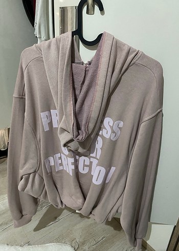 toz pembe hırka - Görsel 3