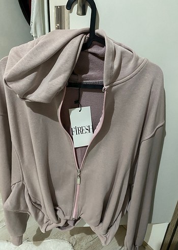 toz pembe hırka - Görsel 4