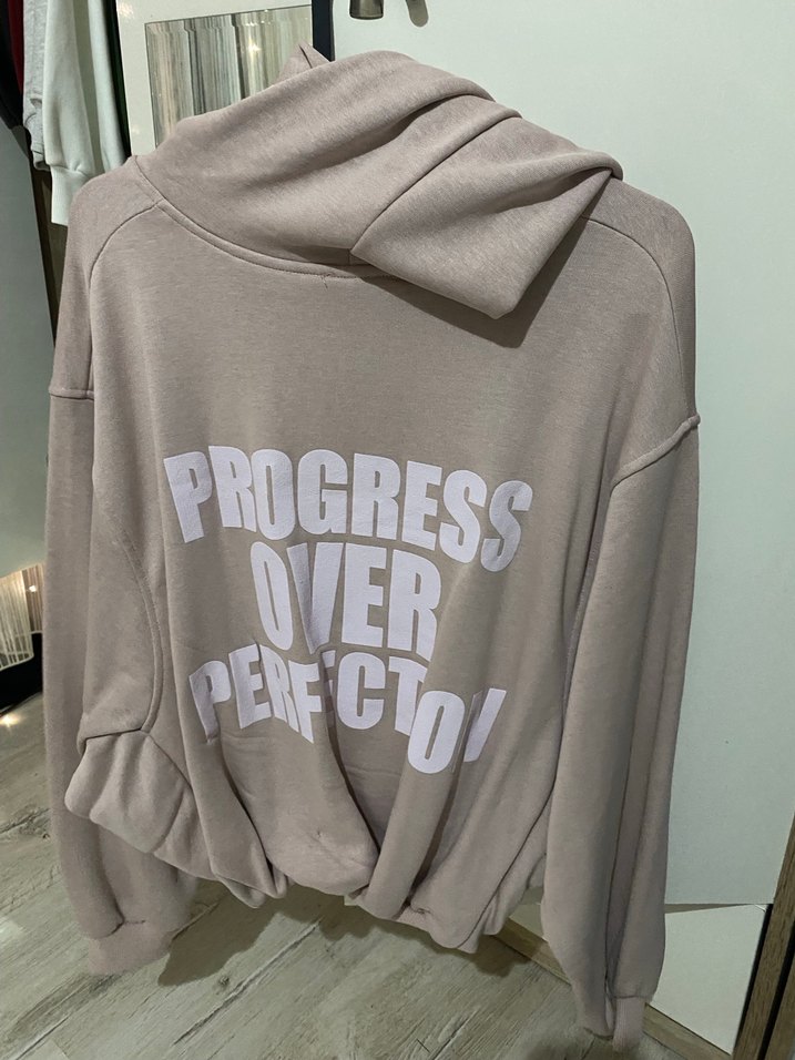 toz pembe hırka - Görsel 2