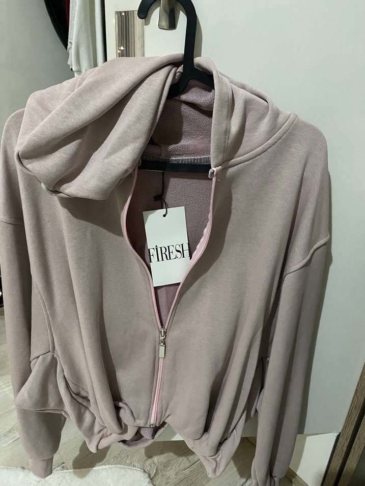 toz pembe hırka - Görsel 4