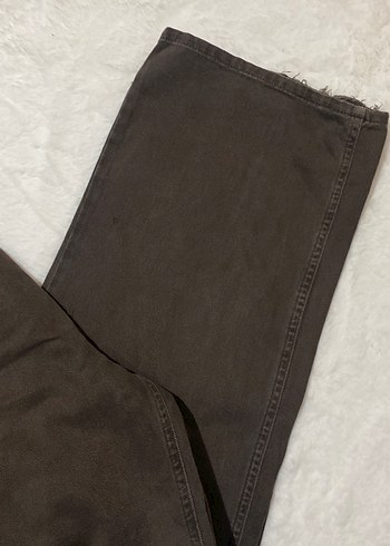 Kadın kahve Pantolon - Görsel 3