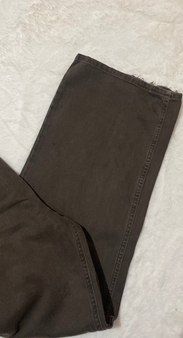 Kadın kahve Pantolon - Görsel 3