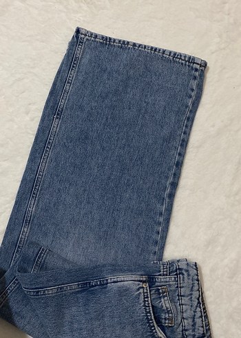 Kadın Mavi Kot Pantolon - Görsel 2