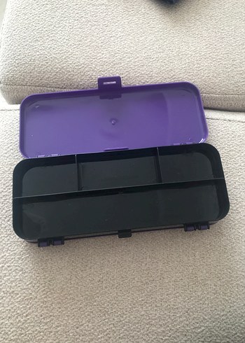 Mor Velcro Kapaklı Kalemlik - Görsel 2