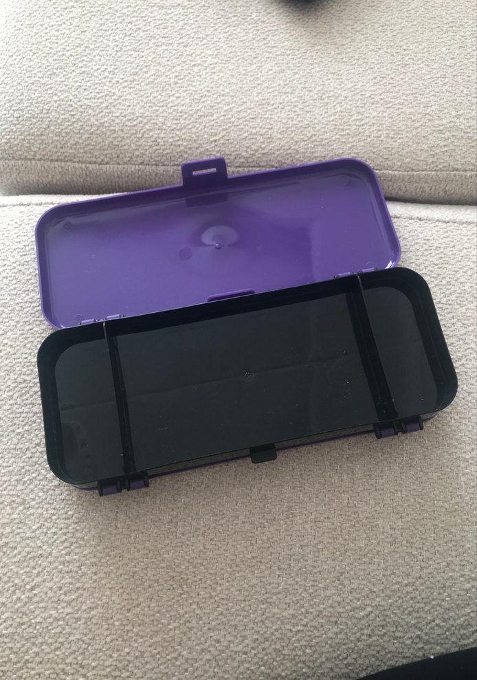 Mor Velcro Kapaklı Kalemlik - Görsel 3