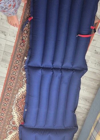  Beden mavi Renk Çift Renkli Mavi ve Kırmızı Katlanabilir Minder
