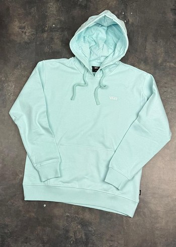 Turkuaz Kapüşonlu Sweatshirt