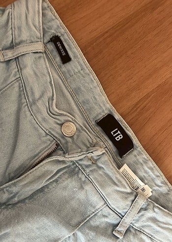 xs Beden mavi Renk Kadın Mavi Mini Kot Şort Rahat Kesim