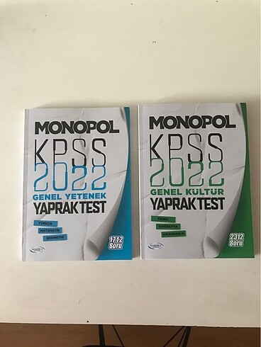 KPSS Monopol Soru Bankası