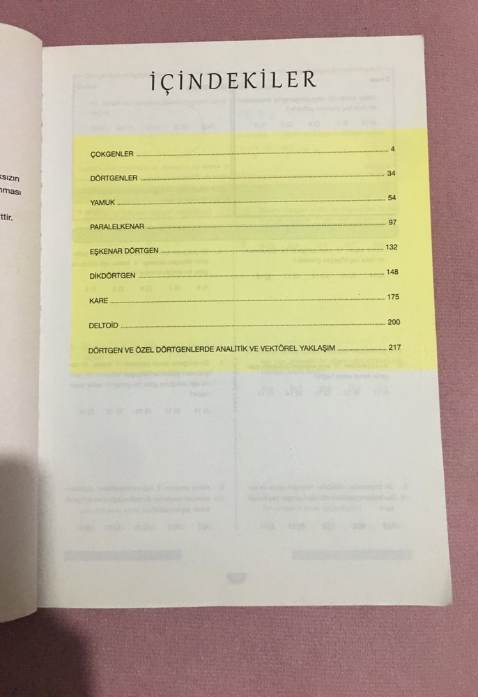 YGS-LYS Çokgenler ve Dörtgenler Kitabı - Görsel 3