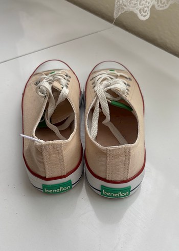 Benetton Bej Kadın Günlük Spor Ayakkabı
