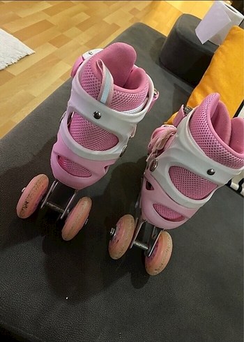Delta Kız Paten Ayakkabı Pastel Pembe
