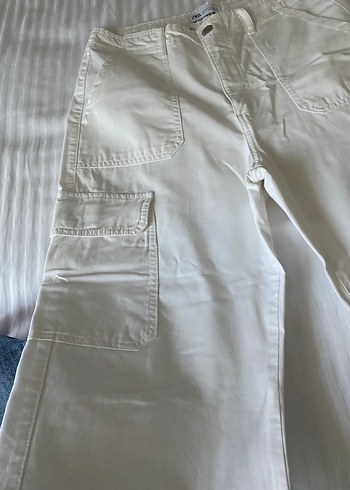 Zara ZARA Kadın Beyaz Jean