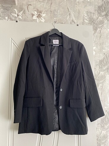 Bershka siyah blazer