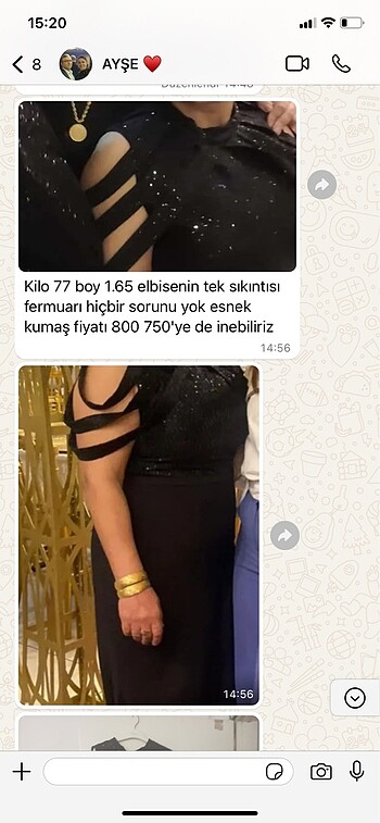 46 beden abiye çok şık fermare bozuk olduğu için indirimli fiyat