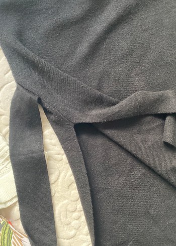 Beyaz Pilili Mini Hamile Eteği - Görsel 5