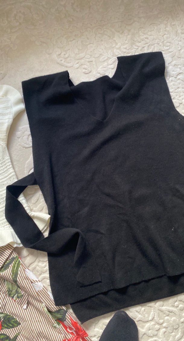 Beyaz Pilili Mini Hamile Eteği - Görsel 4