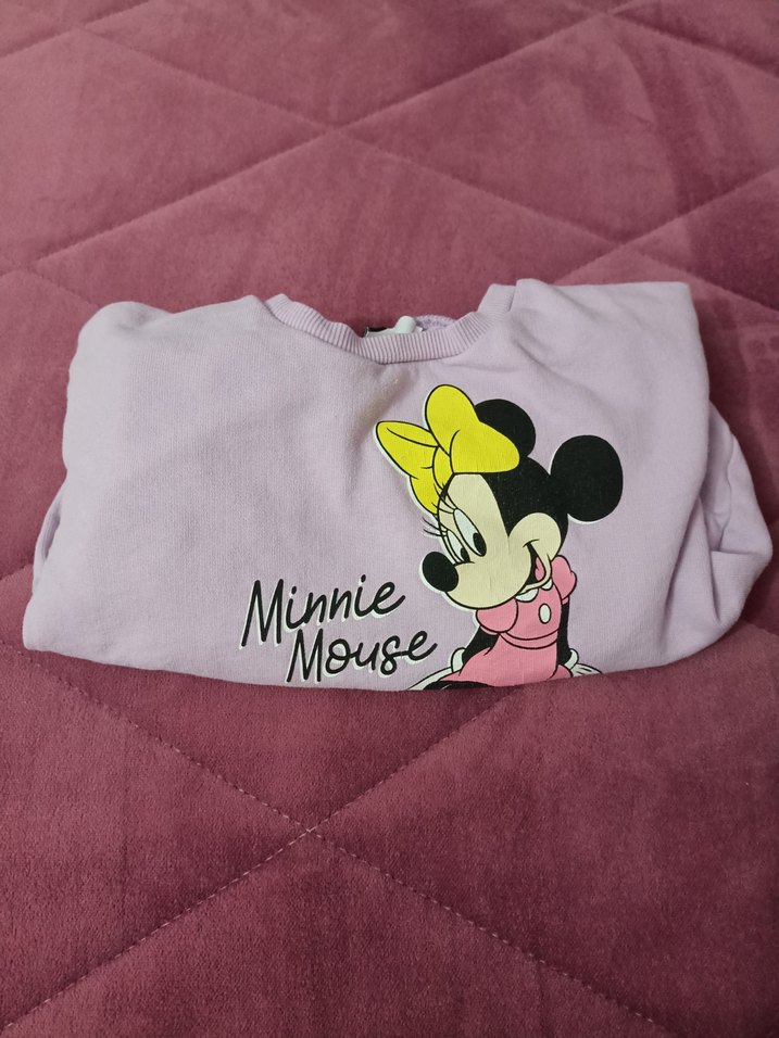 Minnie Mouse Bebek Kız Takımı Mor - Görsel 2
