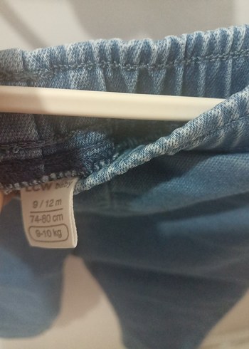 Bebek Erkek Beyaz Denim Takım - Görsel 3