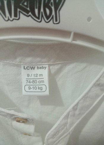 Bebek Erkek Beyaz Denim Takım - Görsel 5