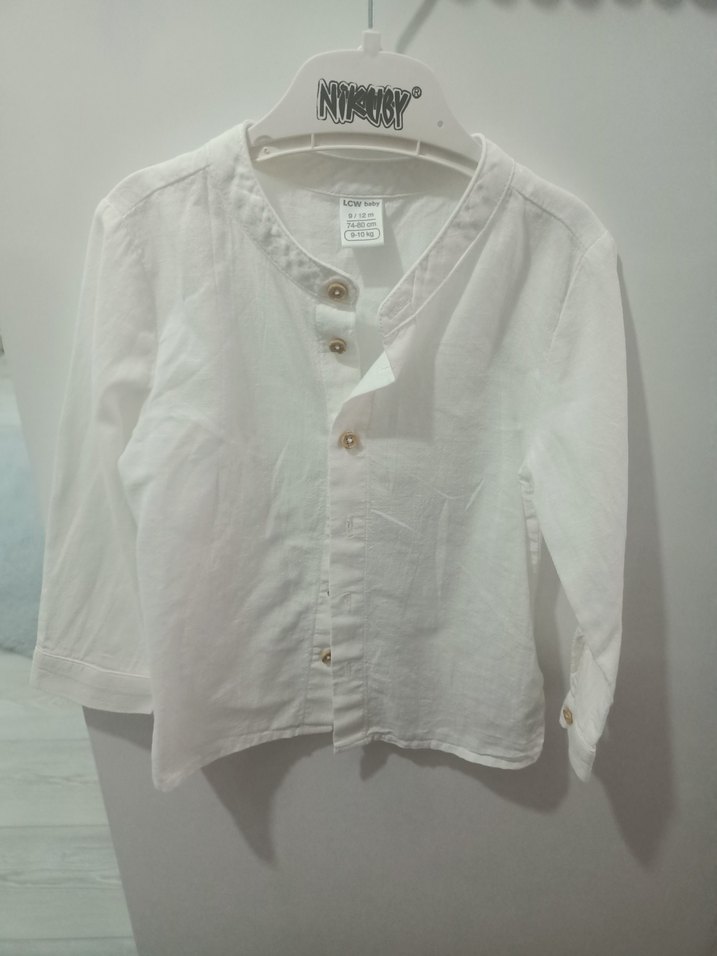 Bebek Erkek Beyaz Denim Takım - Görsel 2