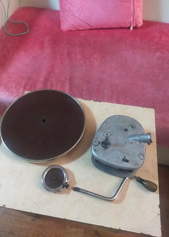 gramofon motoru kafa taplo ve kol - Görsel 7