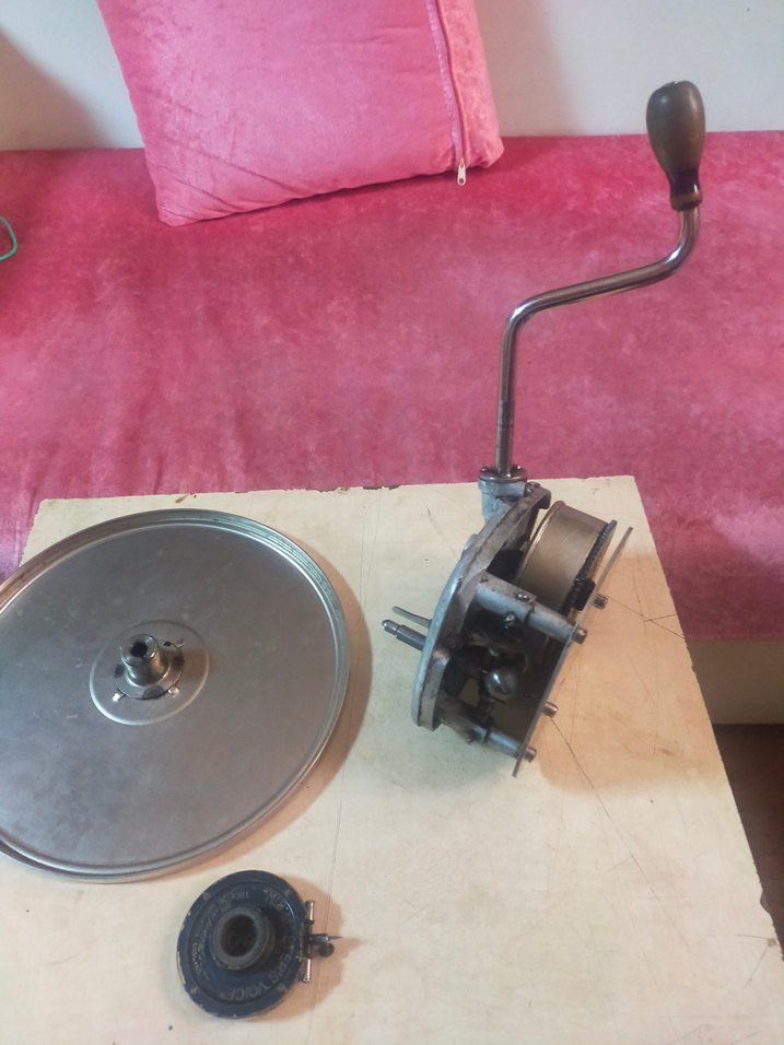 gramofon motoru kafa taplo ve kol - Görsel 5