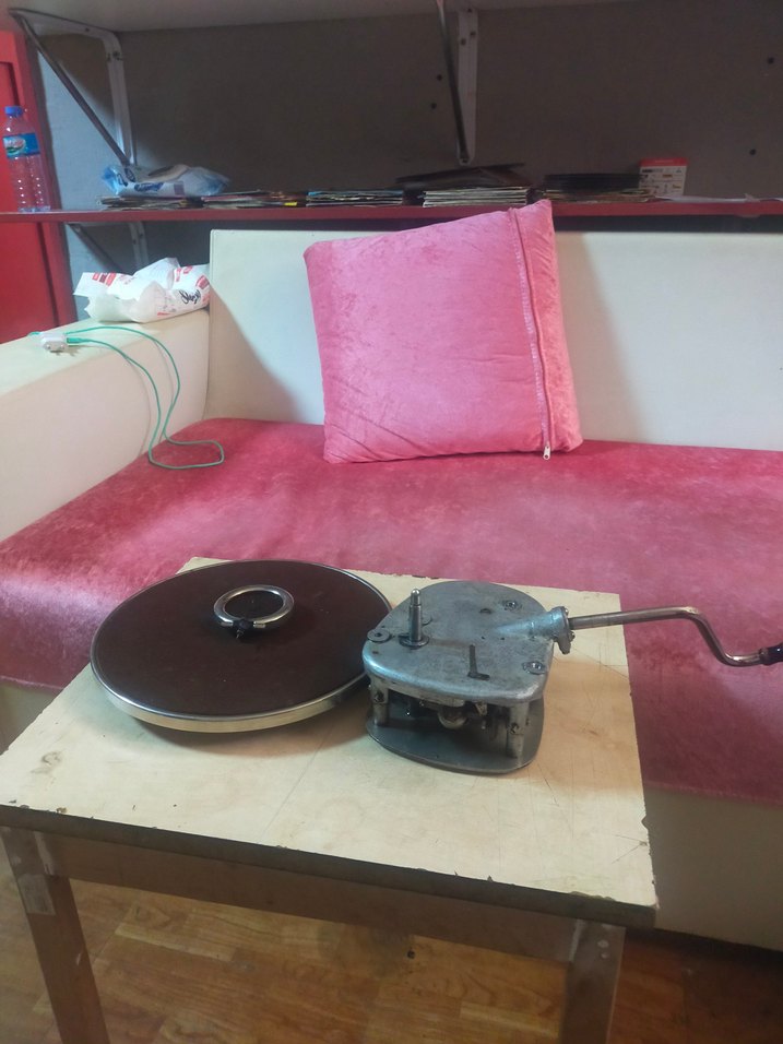 gramofon motoru kafa taplo ve kol - Görsel 2