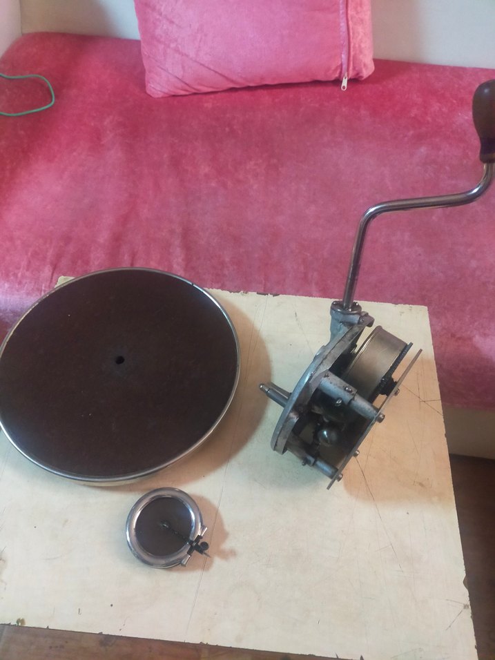 gramofon motoru kafa taplo ve kol - Görsel 4