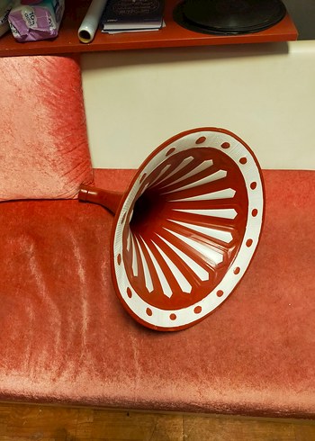 orijinal gramofon borusu mükemmel sorunsuz bir ürün - Görsel 2