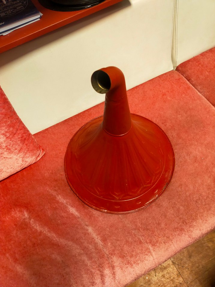 orijinal gramofon borusu mükemmel sorunsuz bir ürün - Görsel 3