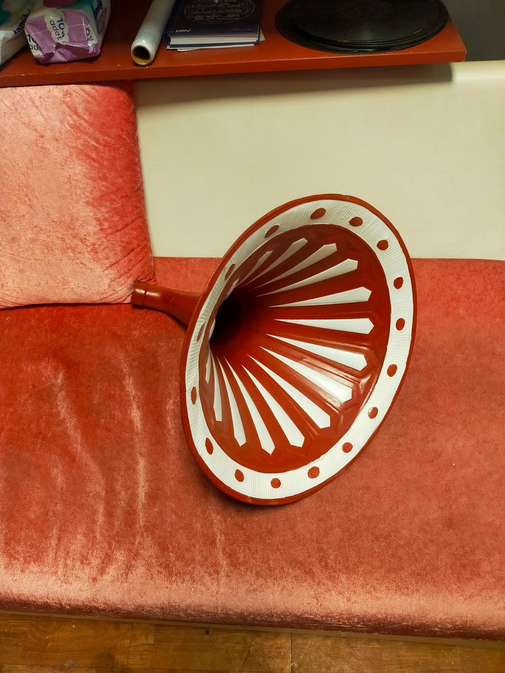 orijinal gramofon borusu mükemmel sorunsuz bir ürün - Görsel 2