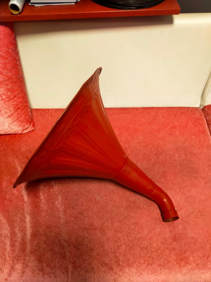 orijinal gramofon borusu mükemmel sorunsuz bir ürün - Görsel 4