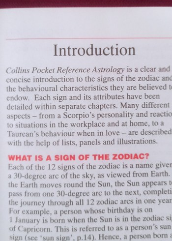Collins Pocket Reference Astroloji Kitabı - Görsel 5