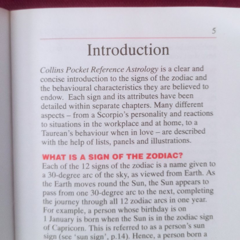 Collins Pocket Reference Astroloji Kitabı - Görsel 5