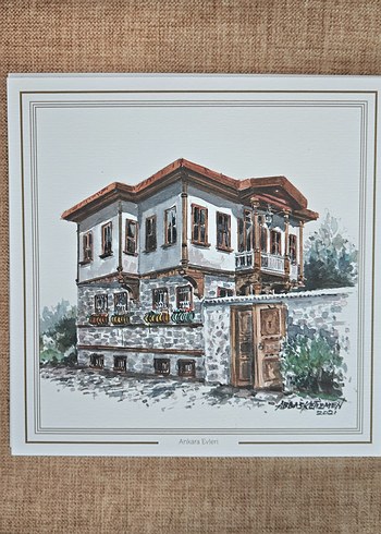 Yunus Emre Enstitüsü Türk Evi Kartpostal Seti - Görsel 4