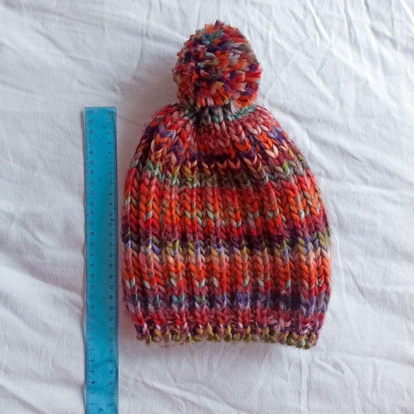 Renkli Örgü Kadın Bere F&F - Görsel 4