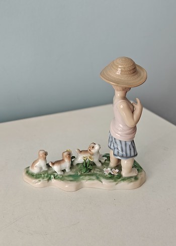 İtalyan Vintage Porselen Biblo - Görsel 4