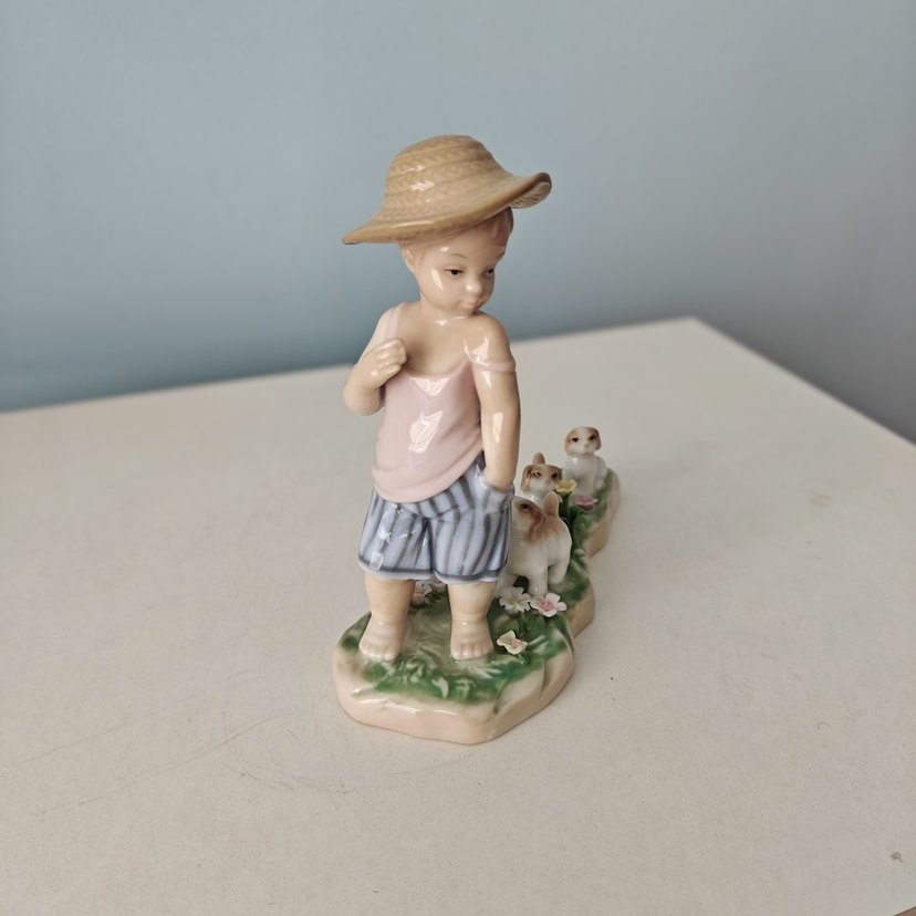 İtalyan Vintage Porselen Biblo - Görsel 3