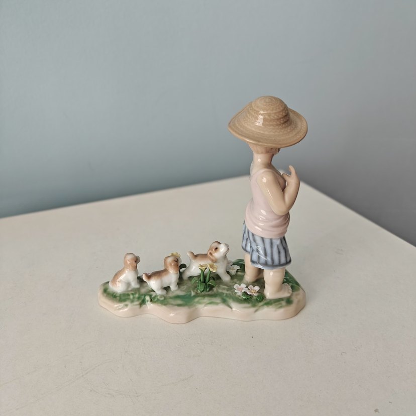 İtalyan Vintage Porselen Biblo - Görsel 4