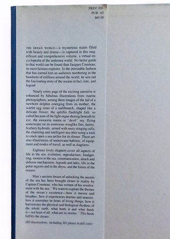 Jacques Cousteau - The Ocean World Kitabı - Görsel 4