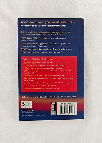 Oxford Wordpower Dictionary Sözlük - Görsel 2