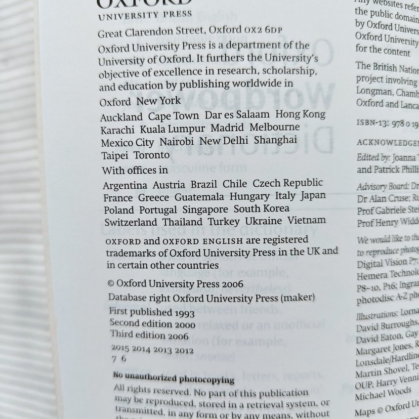 Oxford Wordpower Dictionary Sözlük - Görsel 5